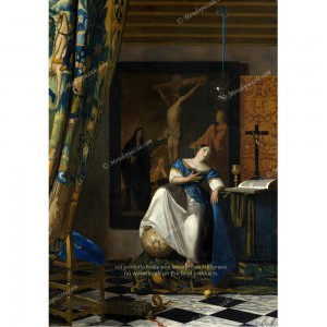 Puzzle "Allegory, Vermeer"...