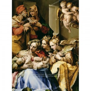 Puzzle "Holy Family with Saints" (2000) - 81369