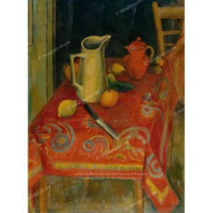Puzzle "The Red Tablecloth" (2000) - 81378
