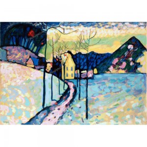 Puzzle "Winter Landscape, Kandinsky" (1000) - 41579