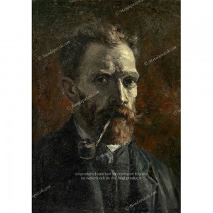Puzzle "Self-Portrait with Pipe" (1000) - 41596