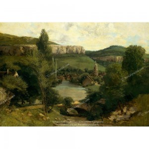 Puzzle "View of Ornans" (1000) - 41625