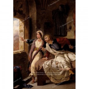 Puzzle "Rebecca and Ivanhoe (1000) - 41635
