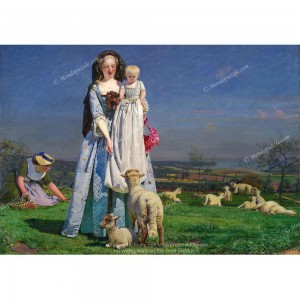 Puzzle "Pretty Baa-Lambs" (1000) - 41657
