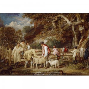 Puzzle "Sheep Salving" (1000) - 41668
