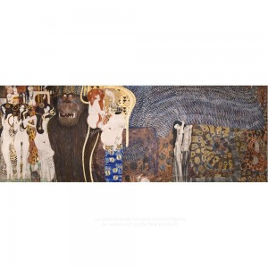 Puzzle "Fregio di Beethoven, Klimt" (2000 P) - 91053