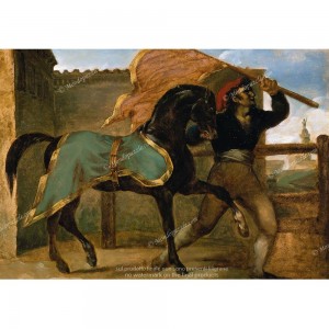Puzzle "Horse Race, Gericault" (1000) - 40821