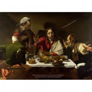 Puzzle "Supper at Emmaus, Caravaggio" (2000) - 81089