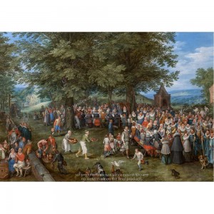 Puzzle "Wedding Banquet, Brueghel" (1000) - 61750