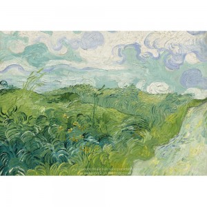 Puzzle "Green Wheat Fields, Van Gogh" (1000) - 61806