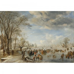 Puzzle "Winter in Holland" (1000) - 41205
