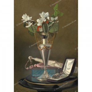 Puzzle "Still Life with Fan and Pendant" (500) - 31031