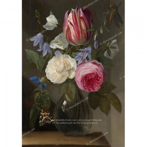 Puzzle "Roses And A Tulip" (1000) - 41816