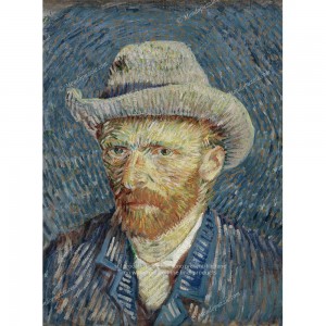 Puzzle "Self-Portrait with Grey Felt Hat" (2000)