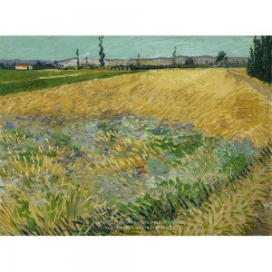 Puzzle "Wheatfield, Van Gogh" (2000) - 81405