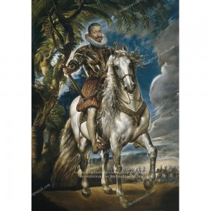 Puzzle "Equestrian Portrait" (1000) - 41850