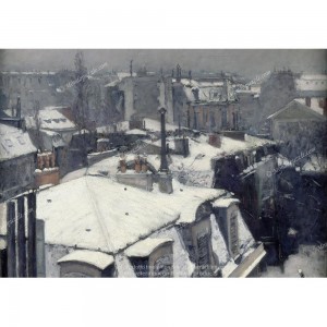 Puzzle "Rooftops in the Snow" (1000) - 41865