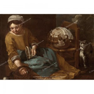 Puzzle "The Lacemaker" (1000) - 41898