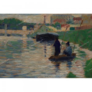 Puzzle "View of the Seine" (1000) - 41903