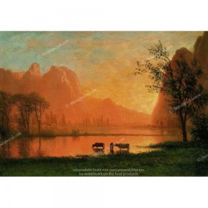 Puzzle "Sunset at Yosemite" (1000) - 41931