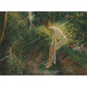 Puzzle "Bather in the...
