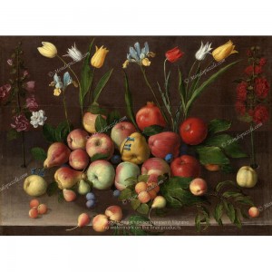 Puzzle "Fruit and Flowers" (2000) - 81424