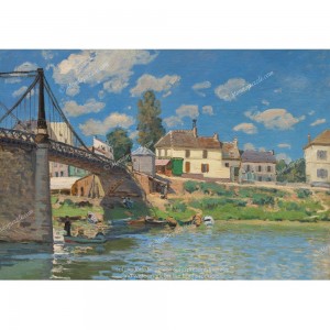 Puzzle "Bridge at Villeneuve" (1000) - 41957