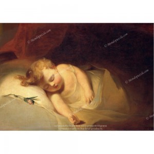 Puzzle "Child Asleep (The Rosebud) - 41967