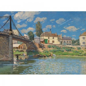Puzzle "The Bridge at Villeneuve" (2000) - 81430