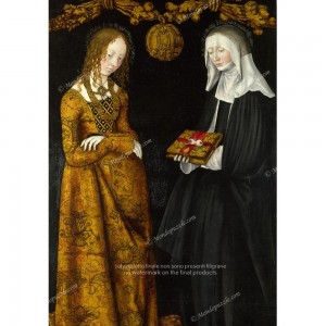 Puzzle "Saints Christina and Ottilia" (1000) - 40311