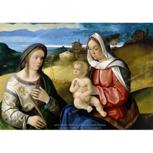 Puzzle "Child with Saint Agnes" (1000)