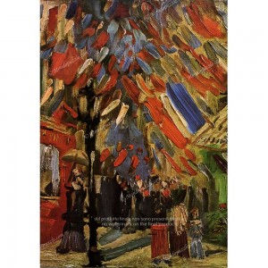 Puzzle "14 Luglio a Parigi, Van Gogh" (1000)