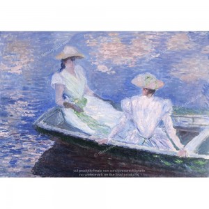 Puzzle "Barca a Giverny, Monet" (1000) - 61059