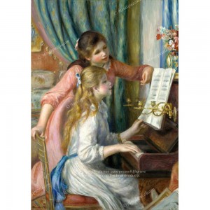 Puzzle "Due fanciulle al piano, Renoir" 1000 - 61158
