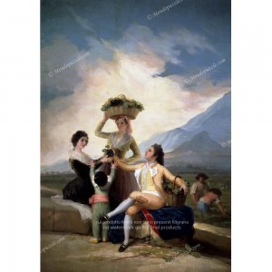 Puzzle "La vendemmia, Goya"...