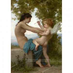 Puzzle "A Young Girl and...